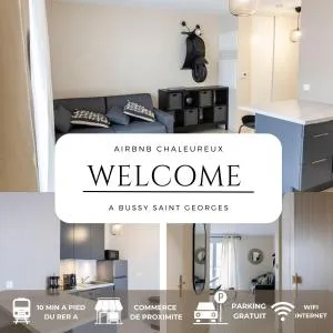 Charmant studio en résidence avec parking - Guermantes