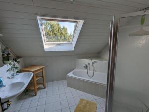 Ferienoase mit Dachterrasse nahe Sankt Leoner See