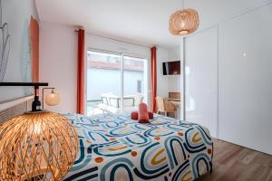 Villas Villa Souleillous, basco landaise de prestige, 500m de la plage : photos des chambres