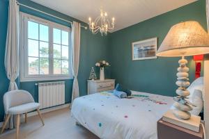 Villas Villa Souleillous, basco landaise de prestige, 500m de la plage : photos des chambres