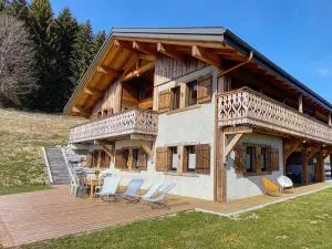 Chalet spacieux avec jacuzzi, sauna et WiFi aux Gets - FR-1-671-260 - Bogève