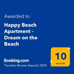 Happy Beach Apartment - Dream on the Beach