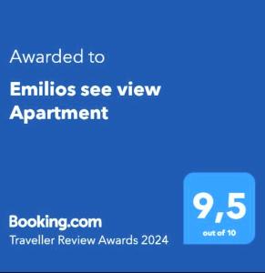 Emilios see view Apartment