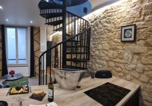 Appartements Duplex Luxe avec parking Sarlat centre : photos des chambres