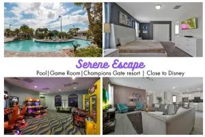 Close to Disney luxury home W/ Pool, Games - Winter Haven