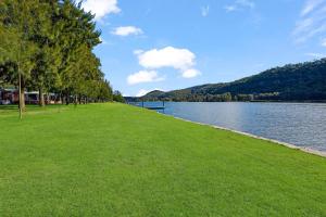 Tranquil villa by the river.