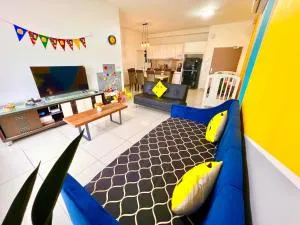 Legoland-8min walk at Kairos Comfort Spacious Suite for Families 1-12pax - Kangkar Pendas