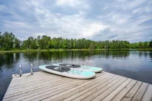 Lake front in the woods Newly furnished - Saint-Didace
