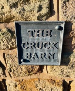 The Cruck Barn, cosy rural escape near The Peak District