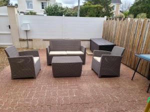 Appartements logement Amboise centre avec terrasse privee : photos des chambres