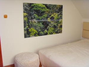 Attic apartment with a view of the castle