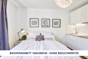 Apt Wahnfried No2 - sehr zentrales, ruhiges Cityapartment mit Balkon, Küche, Duschbad & Parkplatz