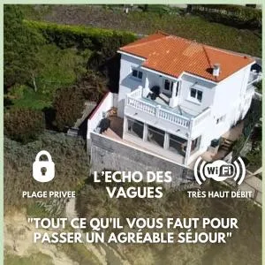 Villa  L’écho des vagues vue mer, accès plage - 塔勒蒙
