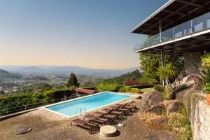 Host Wise - Luxurious House with Private Pool Amazing views - Lanheses