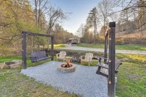 Private Hot Tub Dog-Friendly Red River Gorge Home - High Falls
