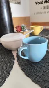 Cantinho Sol & Mar Pé na Areia frente ao Mar com churrasqueira na sacada e piscina