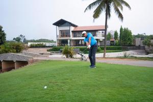 SaffronStays Niranta- Villa in Golfshire, Nandi Hills