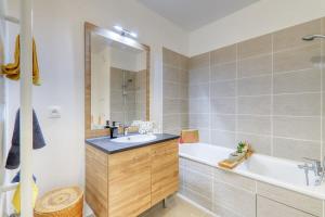Appartements C4 Les Jardins d'Orsonville : photos des chambres