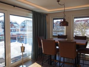 Penthousewohnung, Whirlpool auf der Dachterrasse zubuchbar