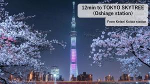 AsahiStay -Koiwa, Free parking O, Whole Family House, Japanese garden taste