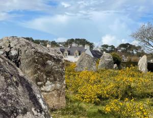 Maisons de vacances Maison vue sur les alignements de Carnac - Les Glycines : photos des chambres