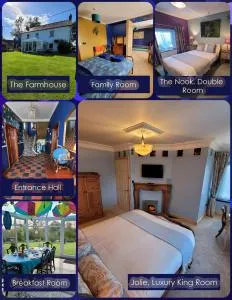 Farmhouse B&B Family stay or Romantic break, on our smallholding close to Narberth - Llanfallteg