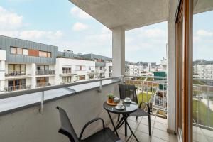 Spacious Apartment with Balcony in Świnoujście Center by Renters