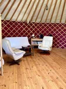 Tentes de luxe Yourte tout confort eco-responsable : photos des chambres