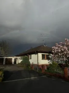 Haus mit Pool und Panoramablick - Strullendorf
