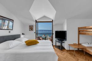 Gästezimmer für zwei Erwachsene und zwei Kinder 