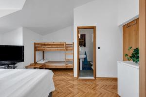 Gästezimmer für zwei Erwachsene und zwei Kinder