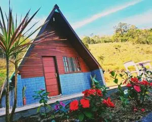 Chalé no Sitio Guardiões da Nascente - 皮拉卡亚