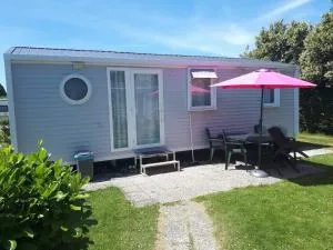 Mobilheim Model 2017 mit Fliessenterrasse für 6 Personen auf dem Campingplatz Scheldeoord in Baarland - Zeeland - Holland - 许尔斯特