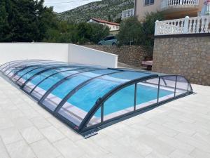 Große Ferienwohnung in Starigrad mit Balkon 