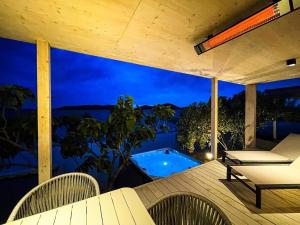 Ferienhaus mit Privatpool für 6 Personen ca 60 qm in Drage, Dalmatien Norddalmatien