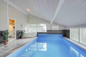 Pool summerhouse in Saltum near Blokhus