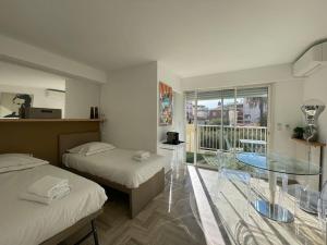 LOlivier - Croisette Martinez, Studio sur cour, plage 1 min