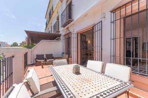 Large townhouse Marbella golden mile