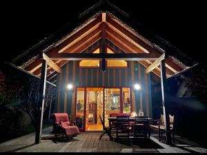 Ferienhäuschen mit privatem Seezugang