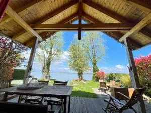 Ferienhäuschen mit privatem Seezugang - Langrickenbach