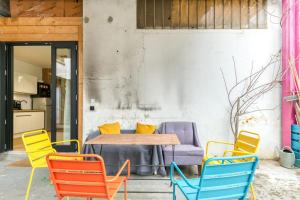 Loft Urban Garden: 4 people - wifi fiber - terrace