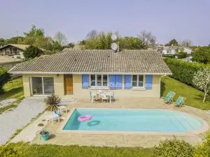 Maison avec piscine 4 chambres, 8 couchages Biscarrosse Bourg proche centre ville. - Gastes