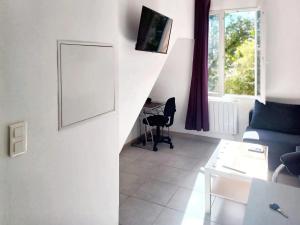 Studio paisible à Aix-en-Provence, 28 m² avec vue sur jardin