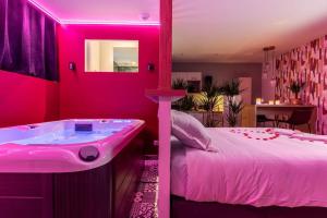 Loveroom en centre ville avec jacuzzi - Notre dame