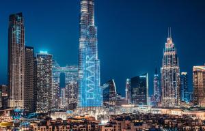 Elite Royal Apartment - Panoramic Full Burj Khalifa, Fountain & Skyline view - Infinite