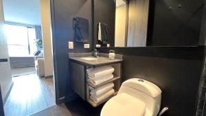 Apartment with hotel amenities, coworking, room service, gym