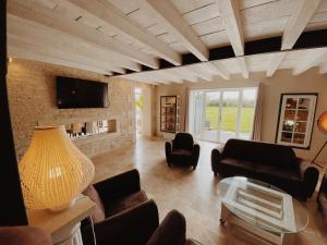 Maisons de vacances Gite de Saint Florent - Piscine & Spa : photos des chambres
