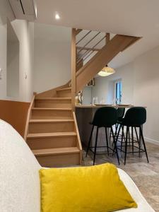 Maisons de vacances Maison avec cour interieure : photos des chambres