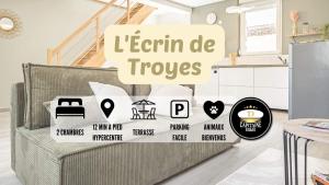 L'Écrin de Troyes - Maison de Ville - 4 pers.