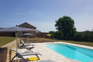 Chez François- Charme & Authenticité - Piscine - Climatisation - Saint-Avit-Rivière